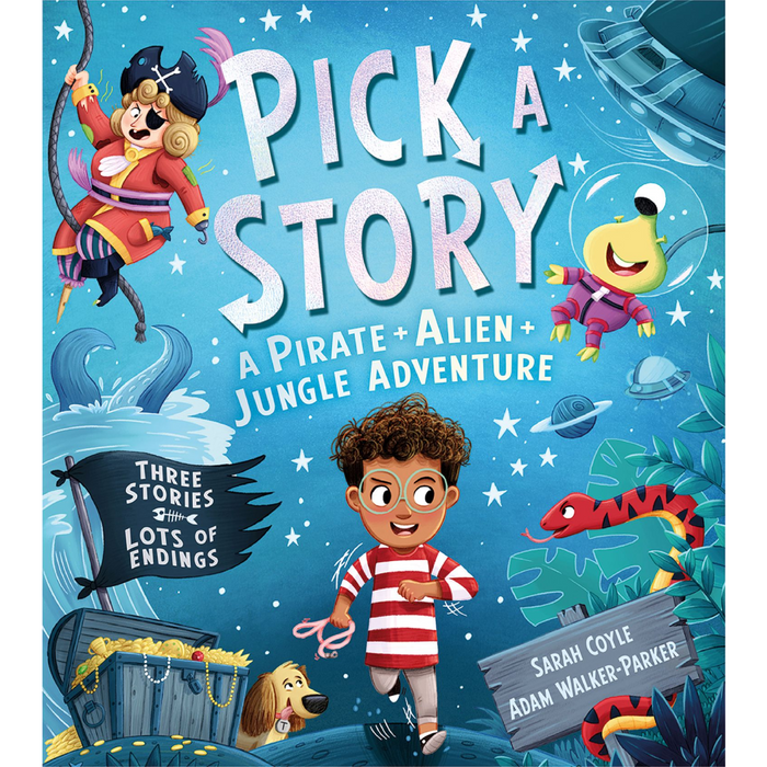 Pick a Story - A Pirate + Alien + Jungle Adventure