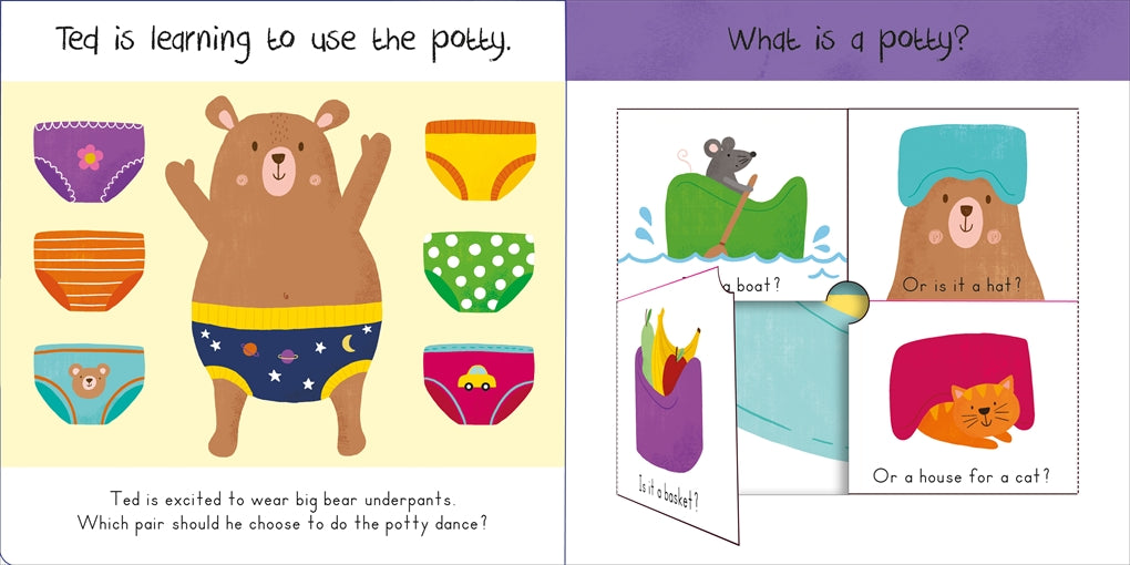 Let's Poop!: A Turn-The-Wheel Book for Potty Training