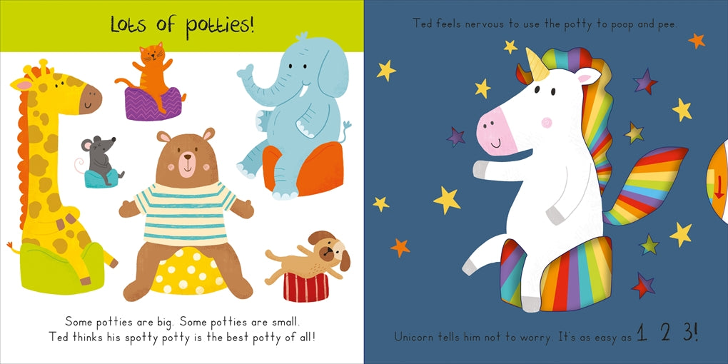 Let's Poop!: A Turn-The-Wheel Book for Potty Training