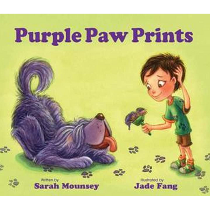 Purple Paw Prints
